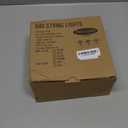 25Ft LED Christmas Outdoor String Lights, G40 Globe Lights with 27 0.6W Clear Multicolor Bulbs, Vintage Christmas Lights for Holiday Party Backyard Wedding Garden Patio Porch Decor, Green Wire