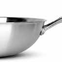 siraat Titanium Hammered Wok Pan Pro, PFAS Free Frying Pan 11"