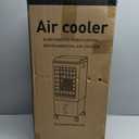 Portable Air Conditioners, 3-IN-1 Evaporative Air Cooler, 2.5 Gal Fast Cooling Portable AC Unit w/Remote & Timer, 3 Speed Quiet Swamp Cooler, Windowless Air Conditioner Fan for Room Office (White)