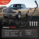 55398938AC Front Sway Bar Kit, Front Suspension Stabilizer Bar with Bushing Kit Fits for 2009-2010 Dodge Ram 1500, 2011-2018 Ram 1500, 2019-2022 Ram Classic 1500 4WD, #55398938AB Sway Bar 2pcs