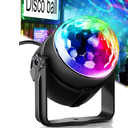 Party Disco Ball Dj Dance Lights Disco Strobe Rave Sound Activated Projector Effect Stage Light Remote Control for Birthday Xmas Wedding Bar Kids Christmas Glow Party