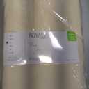 Royale Linens 100% Organic Cotton Fitted Sheet - Percale Weave - Super Soft Deep Pocket Bottom Sheets - White Elastic Sheet Full Size - Full Fitted Sheets Only - (54"x75"+15", Cream)