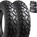 2-PCS 16 inch Heavy Duty 16x4.0 Fat E-Bike Tires and 2-PCS 16X4 Fat Bike Tubes Scharder Valve Compatible 16 x 4.0 Electric Bike All-Terrain Directional Tread Bicycle Tires and Tubes(Y-1397)