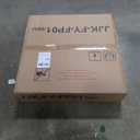 Yangming Propane Fire Pit Table, 30 Inch 50,000 BTU Square Outdoor Gas Firepit with Porcelain Tile Tabletop, Lid, Lava Rocks for Garden, Patio, Deck, Yard, Espresso Brown (QX-OL-FTABLE-EXP)