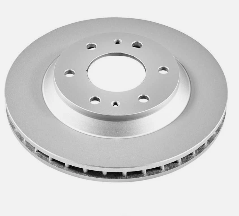 Power Stop AR8649EVC Front Geomet Coated Brake Rotor For Buick Rainier 2004-2005, Chevy Trailblazer 2002-2005, GMC Envoy 2002-2004, Isuzu Ascender 2004-2005, Olds Bravada 2002-2004 [Model Specific]