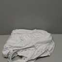 Box Spring Cover King Size Bed Skirts Wrap 4 Side of The Mattress, Stretch & Snug Fit, Ultra Soft, Wrinkle Free, Replacing Bed Skirt for Hotel and Home, White