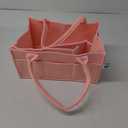 Mr. Pen- Baby Diaper Caddy Organizer, Pink, Baby Caddy Organizer with Handle, Compact Size, Collapsible & Portable (1 Pack)
