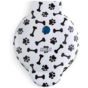 Dash Express Dog Treat Maker - DIY Bone-Shaped Treats - Personalized Dog Gifts - Easy to Clean - 8 Bones, White