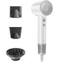 Laifen Swift Hair Dryer, Blow Dryer with 110, 000 RPM Brushless Motor for High-Speed Drying, 200 Million Ionic Hair Dryer with Smooth Nozzle for Travel & Home with Low Noise, Thermo Control