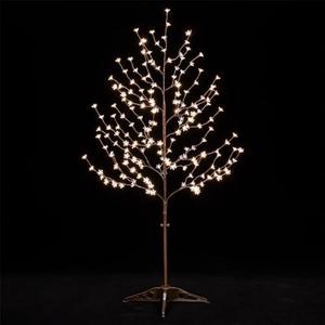TYBEEU 5ft Lighted Cherry Blossom Tree with 184 Warm White LED Lights for Holiday Decor - Dimmable, UL Certified, Waterproof - Ideal for Indoor and Outdoor Decoration