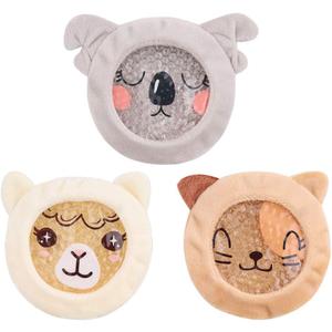 Hilph Kids Ice Packs for Boo Boos, FSA Eligible, HSA Approved, 3 Gel Toddler Cold Packs with Cute Cover for Injuries Reusable, Hot Cold Compress for Pain Relief, Toothache, Wisdom Teeth, Fever