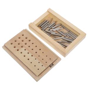 PartyKindom Hand Therapy Pegboard for Finger Agility and Fine Motor Skills Durable Wooden Rehabilitation Board for Home and Therapy Use for Adults