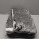 Electric Heated Blanket 62"x84" Twin Size Flannel & Sherpa - 4 Heat Settings & 10H Auto Shut Off for Safe Overnight Use, Fast Heating, Machine Washable for Bed, Couch, Office - Light Gray