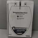 Kohler K-20110-96 Brevia Elongated Toilet Seat with Grip-Tight Bumpers, Quiet-Close Seat, Quick-Attach Hardware, Biscuit