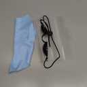 Geiserailie Beauty Patient Protective Goggle, Red Light Therapy Goggles, Adjustable Tanning Laser Hair Removal Safety Glasses for IPL, LED, UV Lamp, without Blocking Light, Transparent