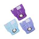 CuteBone Dog Diapers Female Washable Small Medium Large 3 Pack Reusable Doggie Diapers Puppy Period Pants for Doggy Heat Cycle Peeing D11L