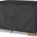 Kids Sand Table Cover - Waterproof, Defoliation Prevention, Anti-UV (37"Lx27"Wx16"H, Black)