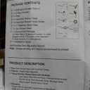 VXV 10 inch Filtered Shower Head,7 Settings High Pressure Dual Shower Heads with Handheld Spray Combo,3-Way Rain Shower Head with Filters,71''Shower Hose,Height Adjustable(Chrome)