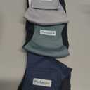 Paw Legend Washable Dogs Diapers Male Dog Belly Bands for Male Dogs Diapers Reusable Puppy & Doggie Diapers Male (X-Small, Teal, Grey, Navy)