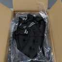 Prodigen Weighted Vest for Women and Men 8 12 16 20 25 30 Lbs with Reflective Stripe and Double Adjustable Buckle Straps Weight Vests for Strength Training, Jogging, Cardio, Weight Loss (Black, 20 LB)