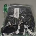 BMJL Women's High Waisted Bikini Ribbed Two Piece Swimsuit High Cut Color Block Adjustable Straps Bathing Suit (Medium, Black043)