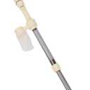 GOTOTOP Aquarium Gravel Cleaner and Fish Tank - Dual Pipes Easy Install Efficient Debris Removal for Small & Large Tanks