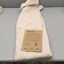 Bare Home 100% Organic Cotton Jersey Fitted Sheet - Queen Size - Ultra Soft - Deep Pocket Fitted Sheet - 100% Cotton - Ring Spun Yarns (Queen, Sand)