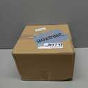 Mkono Ceramic Hanging Planter of Shallow 8 Inch and Deep 6 Inch for Indoor Outdoor Plants, Set of 2 Modern Plant Pot Geometric Porcelain Hanging Basket with Polyester Rope Hanger