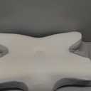 Cozyplayer Effective Pain Relief Cervical Neck Pillow for Sleeping, Ergonomic Cooling Side Sleeper Pillow for Neck Support, Odorless Contour Memory Foam Pillows, Bed Pillow for Stomach Back Sleeper (Queen, White)