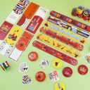 120 Pcs Hispanic Heritage Month Decorations Giveaways Bulk, National Hispanic Heritage Month Accessories, Latino Heritage Month Party Favors for Spanish Festival Supplies Celebrations Gifts Prizes