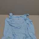 Womens Plus Size Tank Tops Summer Sleeveless Henley T-Shirts Tops Casual Button Down Tunics Shirts (4X-Large, 01-sky Blue)