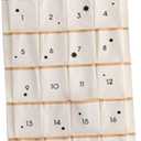 Advent Calendar to Fill Large Wall Hanging with Pockets Fillable DIY for Decoration Hanging Ornaments for Door Wall - 24 Pockets