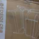 BabyBond Bassinet Bedside Crib, Stable and Secure Crib for Newborns, Beige | 3-in-1 Baby Bassinet Bedside Sleeper with Mattress and Sheet, Anti-Reflux, Full-Mesh Sides, 6-Height Adjustable