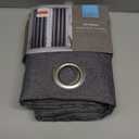 Urban Habitat Duncan Grommet Window Panel, Morill, 50 in W × 63 in L, Gray