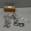 Eyekepper 5-pack Oversized Reading Glasses Blue Light Blocking Large Readers +2.5