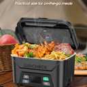 Docusvect Rechargeable Heated Lunch Box for Men, 1.3L Cordless Electric Lunch Box for Adults with Smart Scheduled Heating, Portable Food Warmer with Complete Accessories