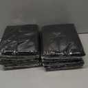 Fivenl 8 Pack Round Tablecloth 90 Inch Round Table Covers Bulk Washable Polyester Fabric Round Table Clothes for Wedding Party Reception Banquet Buffet Restaurant (Black, 90 Inch)