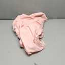 Womens Summer Floral Mini Dress Square Neck Tie Front Lace Spliced Ruched Backless Casual Party Graduation Short Dresses (X-Large, Pink)