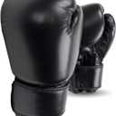 Wellforge Boxing Gloves 12oz for Training – Durable Premium Synthetic Leather Gloves with Pre-Molded Foam Padding and Secure Wrist Support for Sparring & Workouts