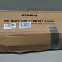 Kohree RV Slide Out Supports Jack with a Flat Top Support Block, Supports up to 5000lbs, Adjustable from 20"-49", Heavy Duty Camper Slide-Out Leveling Jacks, Set of 2