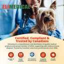 Elimedical Veterinary Syringe Luer Slip 1cc (1ml) TB, 25G x 5/8 inch (16mm), Individually Sealed, 100 per Box, 01TB2516