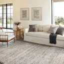 Loloi Amber Lewis Alie Collection ALE-04 Sky/Stone 2'-3'' x 3'-10'', .13'' Pile Height, Accent Rug