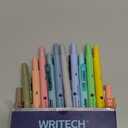 WRITECH Rolling Ball Quick Dry 0.5 mm Extra Fine Point 10 Pcs Liquid Rollerball Multicolor (Multicolor)