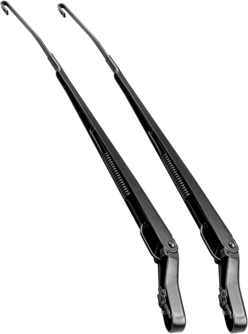 Front LH RH Windshield Wiper Arm Replace FL3Z-17527-A FL3Z-17526-A Fit for Ford F-150 2015-2020 F-250 F-350 F-450 F-550 2017-2022 Expedition 2018-2023 Fit for Lincoln Navigator 2018-2021