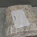 Hallway Washable Runner Rug - 2'6x14 Kitchen Rugs Entryway Rug Runner Vintage Soft Floor Mat Non Slip Indoor Farmhouse Carpet for Bathroom Living Room Bedroom (2'6''x14', Beige)