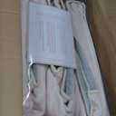 Nursery Rug Pink Boho Washable Abstract Cuquette Rug for Bedroom Aesthetic,8x10,Light Pink