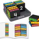 Learning Resources Brainometry Cubed, 3D Puzzle, Fidget Toys, Puzzles, Sensory Toys, Fidget Cube, Brain Games, Math Manipulatives, STEM Kits, Montessori