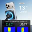 ESR for 15W MagSafe Car Mount Charger with CryoBoost, Phone Cooling MagSafe Car Charger, Air Vent/Dashboard Wireless Charging for iPhone 17e/17/16/15/14/13/12, S26/S25 Series, Pixel 10, Fast Charger