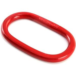 EGV Oblong Master Link 1/2" 4400 lbs Grade 80 Steel Heavy Duty Lifting Ring | Forged Grade 80 Alloy Steel with Red Powder-coated Finish. Ideal for Lifting, Rigging, Recovery and Chain Assemblies