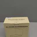 CD Player with Built-in Speakers Bluetooth Retro Portable CD Players for Home Music Player with Remote Control Headphone Jack Walnut Brown